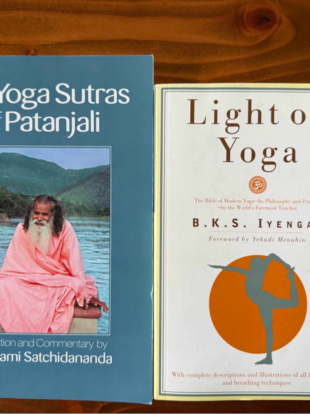 Yoga Sutras of Patanjali & Light on Yoga - Dual Book Set. Yoga teacher training